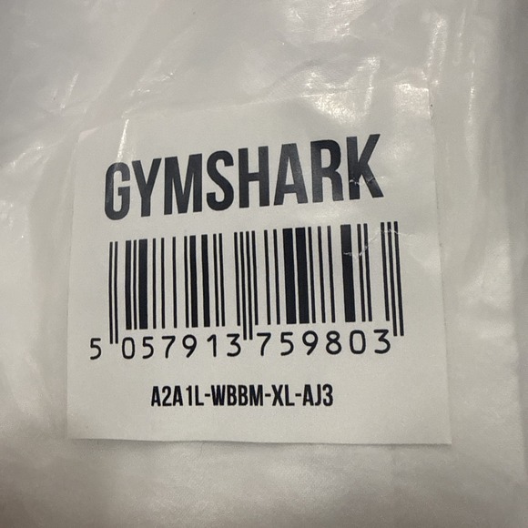 Gymshark Shorts Men's XL Fit White Arrival 7" Linerless Gym Running Train New‎ - Picture 6 of 6